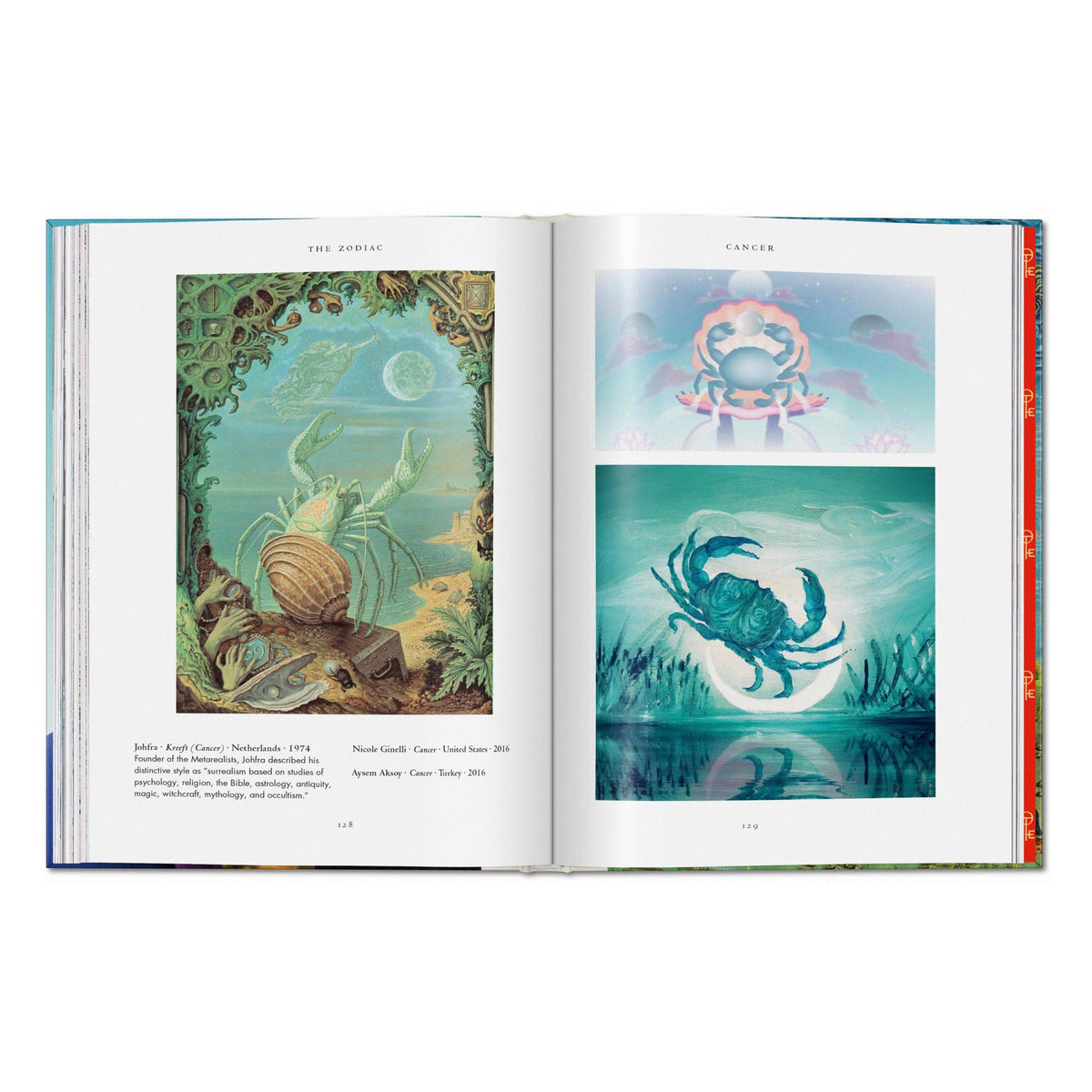 Το premium σκληρόδετο βιβλίο "Astrology" από τη σειρά The Library of Esoterica του εκδοτικού οίκου TASCHEN, με εντυπωσιακό, μυστικιστικό εξώφυλλο και χρυσές λεπτομέρειες.