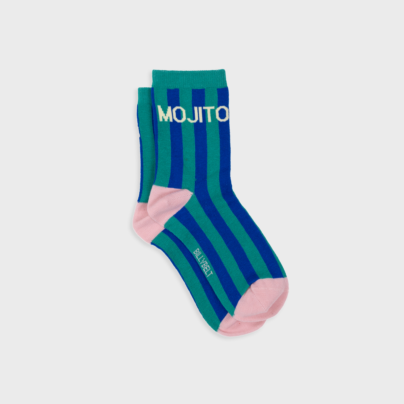 Striped Mojito Combed Cotton Socks