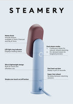 Steamery Cirrus Lite Travel Steamer | Sky & Terra