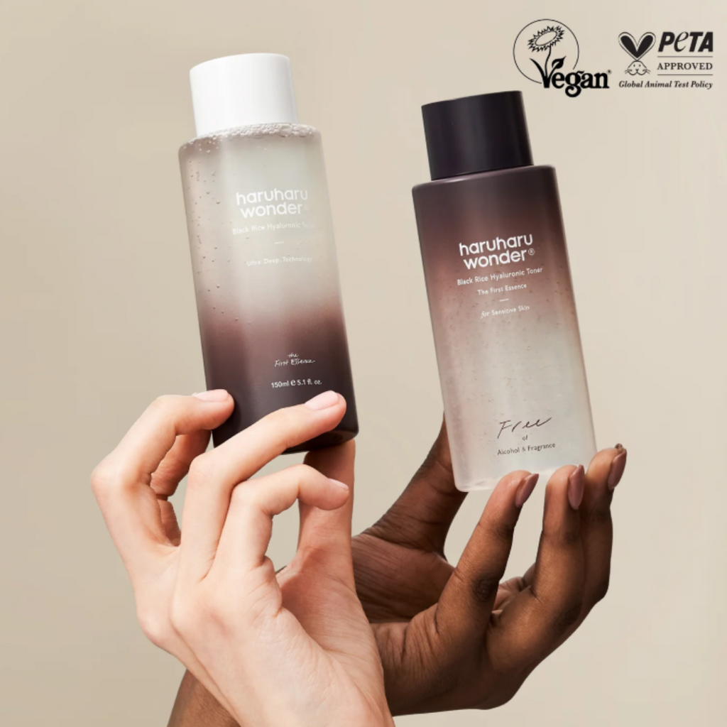 Black Rice Hyaluronic Toner 150 ml – hydrating essence‑toner με fermented black rice & hyaluronic acid