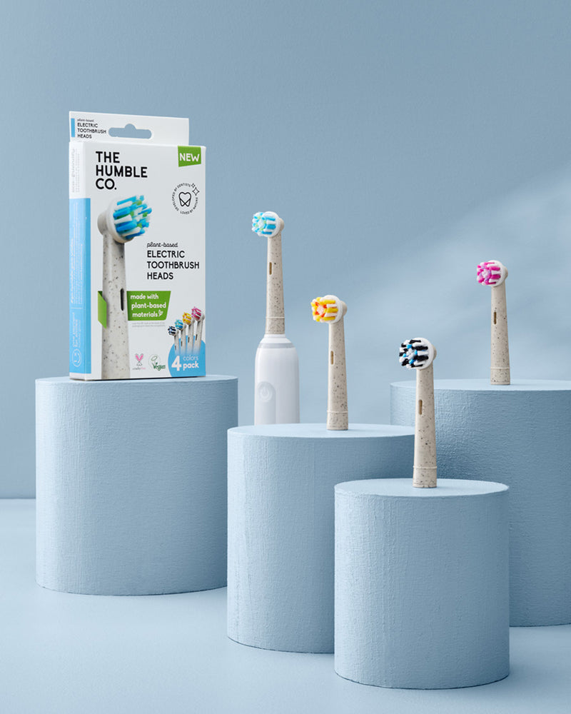 Plant-based Electrical toothbrush Heads | 4pack - Soft