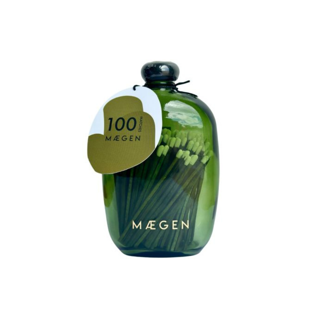 100 Μακριά Σπίρτα Ασφαλείας | Green Bubble