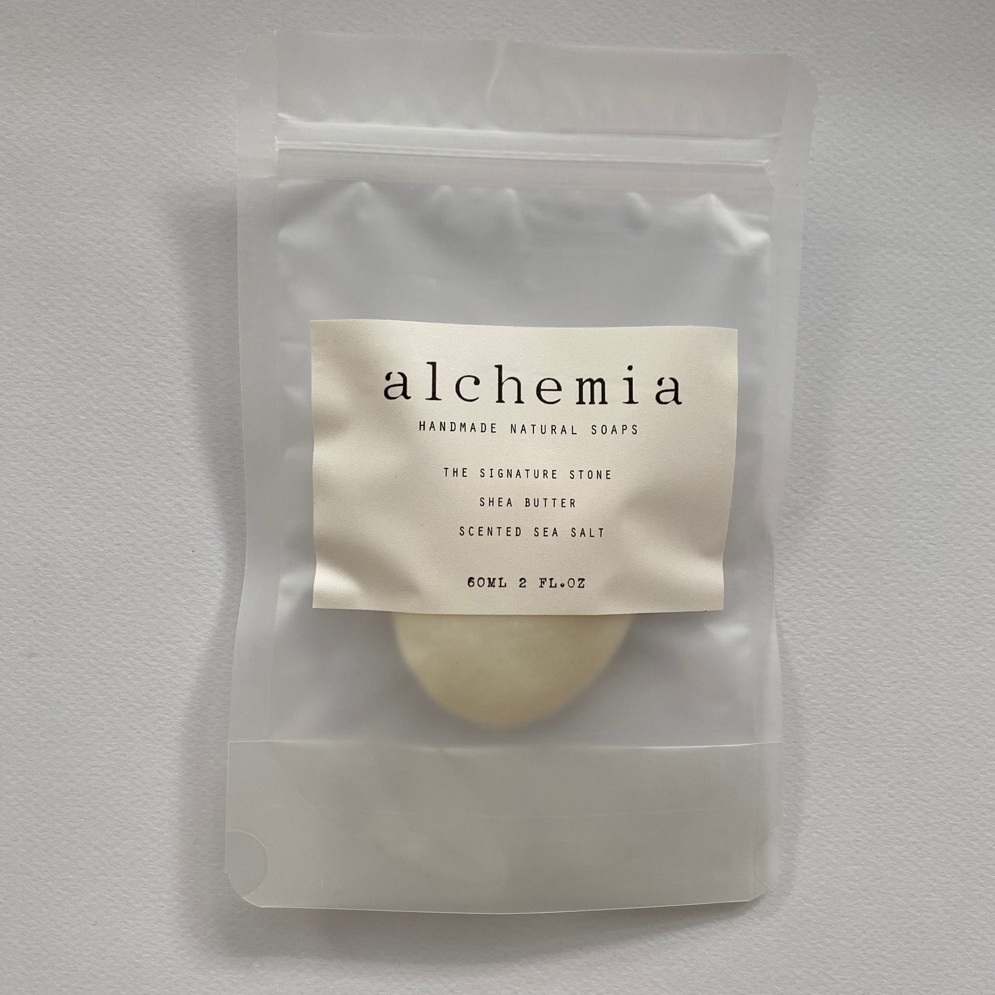 Alchemia Soaps The Signature Stone | Shea Butter, Scented Sea Salt €15.3