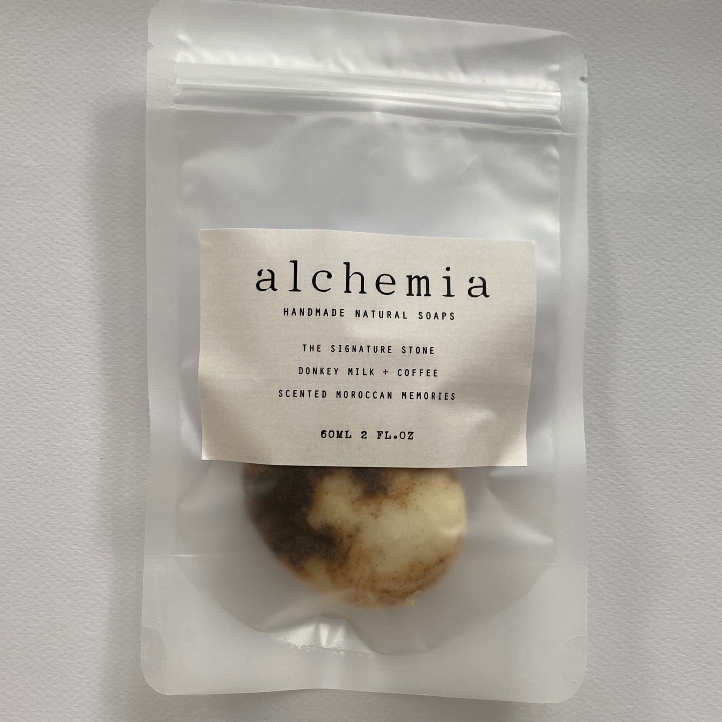 Alchemia Soaps The Signature Stone | Donkey Milk + Coffee, Scented Moroccan Memories €15.3