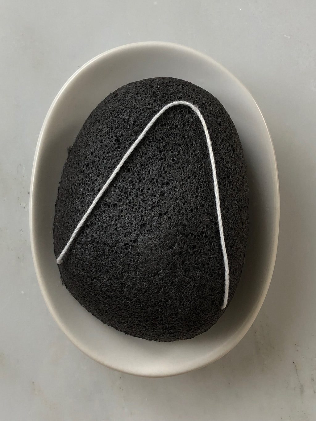 Alchemia Soaps Konjac Sponge | The Detox Charcoal Stone €11
